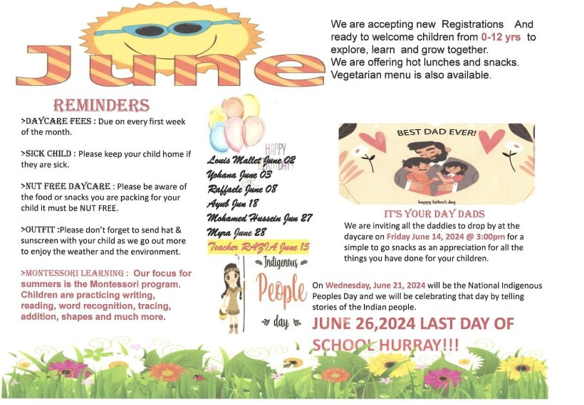 June Newsletter June Newsletter